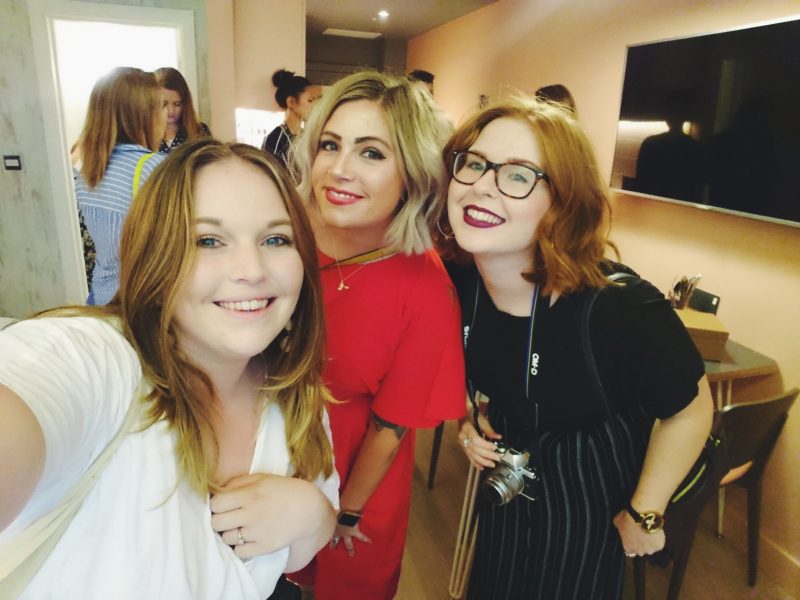 Alice, Rosie and Amy at dine at mine event